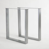 Metal Table Leg Square Stainless Steel Simple Fashion Furniture Table Leg