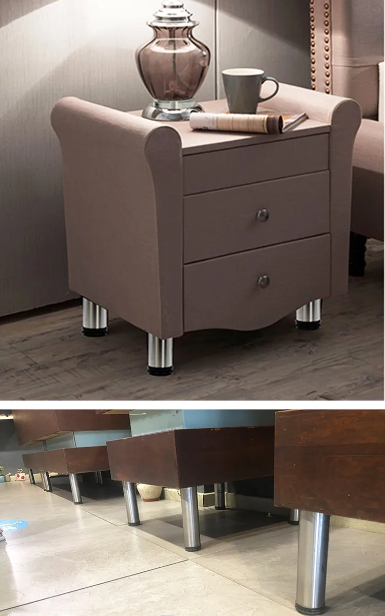 Furniture Risers Legs Kitchen Adjustable Feet Modern Couch Metal Sofa Leg