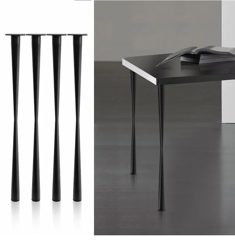 Desk Bar Office Cast Iron Bench Coffee Dining Champagne Table Metal Legs