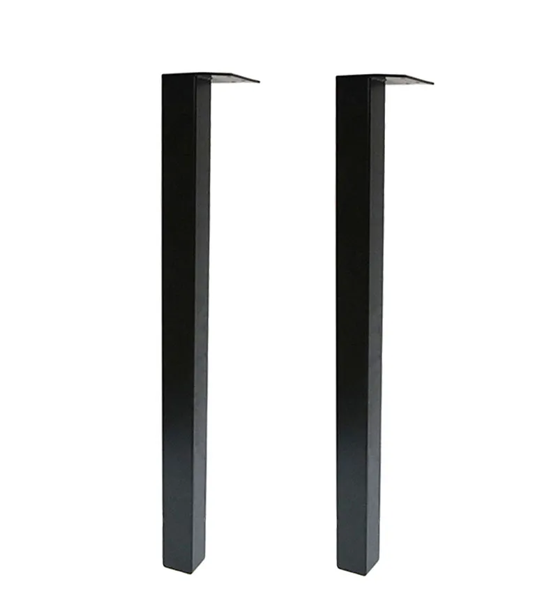 28 Inch Tall Height Adjustable Metal Table Legs