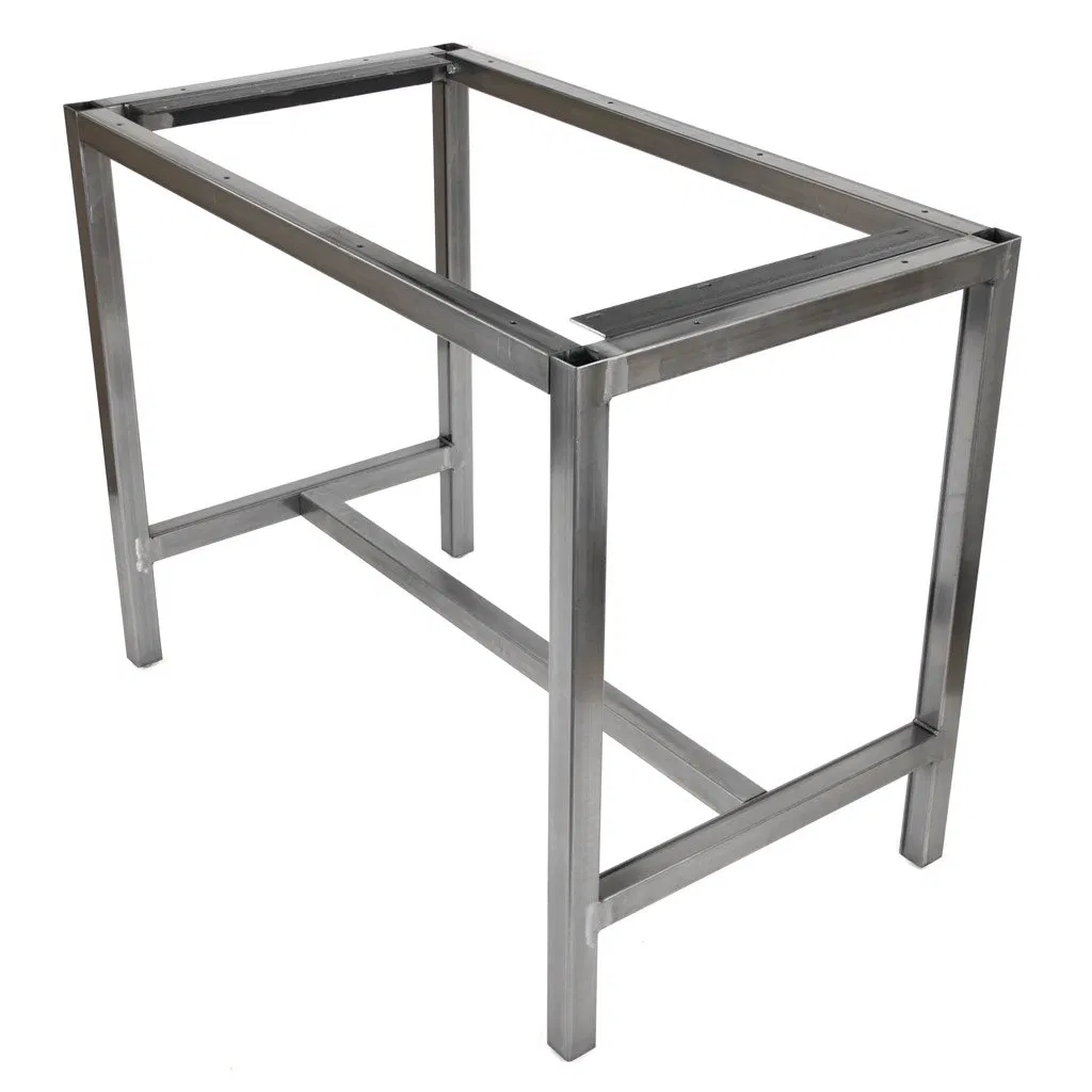 Modern Office Desk Dining Table Stainless Steel Table Frame