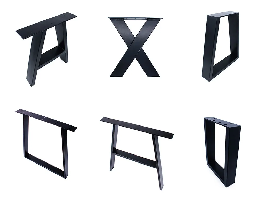 Industrial Bench Rustic Heavy Duty Computer Deck DIY Furniture Legs