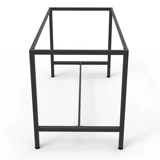 Office Desk Feet Metal Coffee Restaurant Dining Table Legs Square Table Frame Separatable Disassembled Detached Table Frame Legs