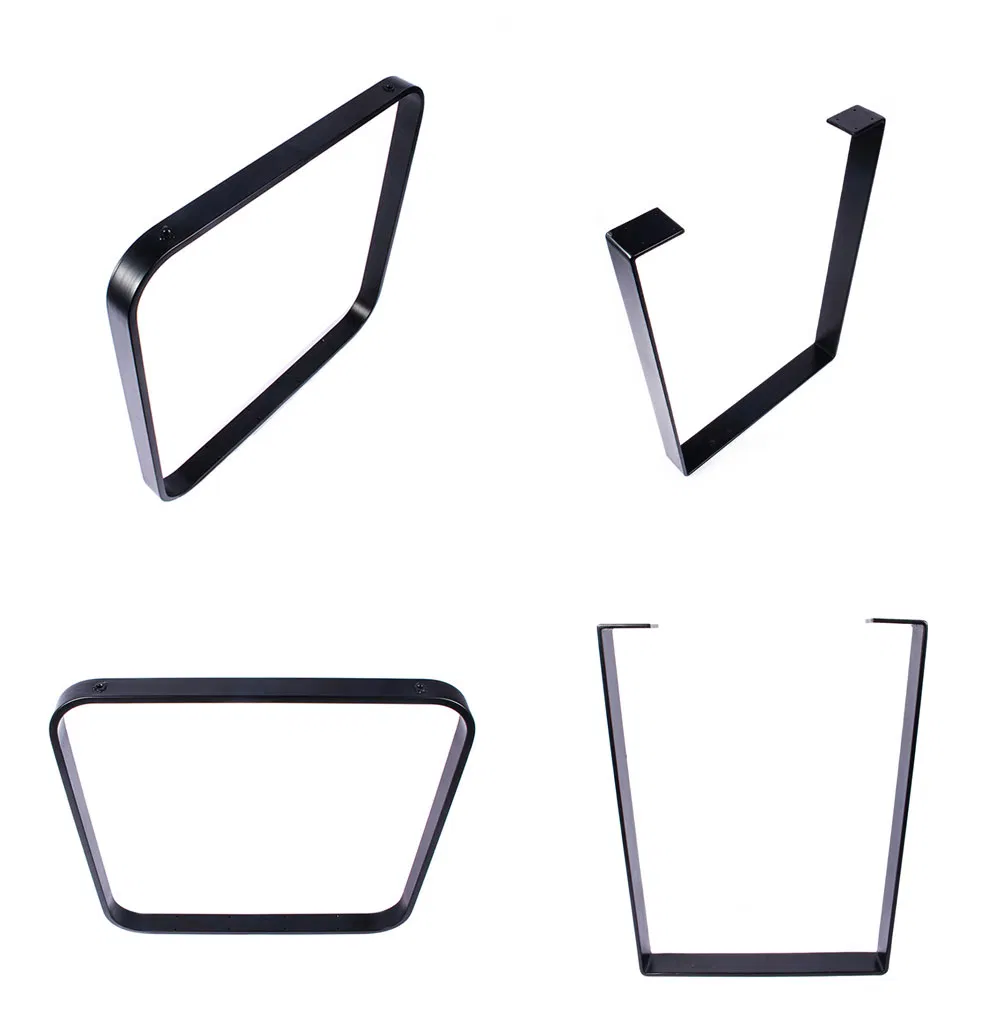 Manufacturer Standard Furniture Square Steel Metal Iron Coffee U Shaped Table Legs