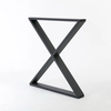 X Shaped Wrought Iron Coffee Metal Table Legs