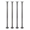 Industrial Black Iron Pipe Table Legs for Custom Vintage Tables Legs