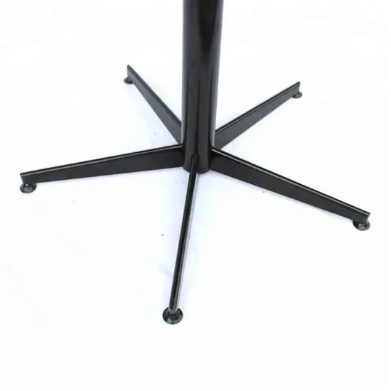 Stainless Steel Mirror Titanium Black Table Base Round Dining Table Base