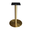 Chromed Furniture Dining Table Legs Stainless Steel Titanium Gold Round Table Base