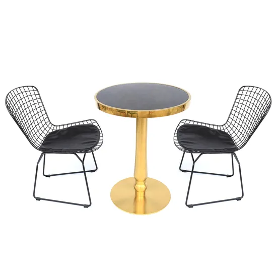 Custom Gold High Quality Stainless Steel Side Table Marble Coffee Table Legs