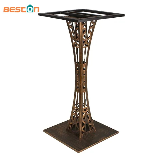 Antique Cheap Price Iron Plating (Coating) Table Base