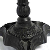 Cast Iron Powder Coated Black Dining Table Base