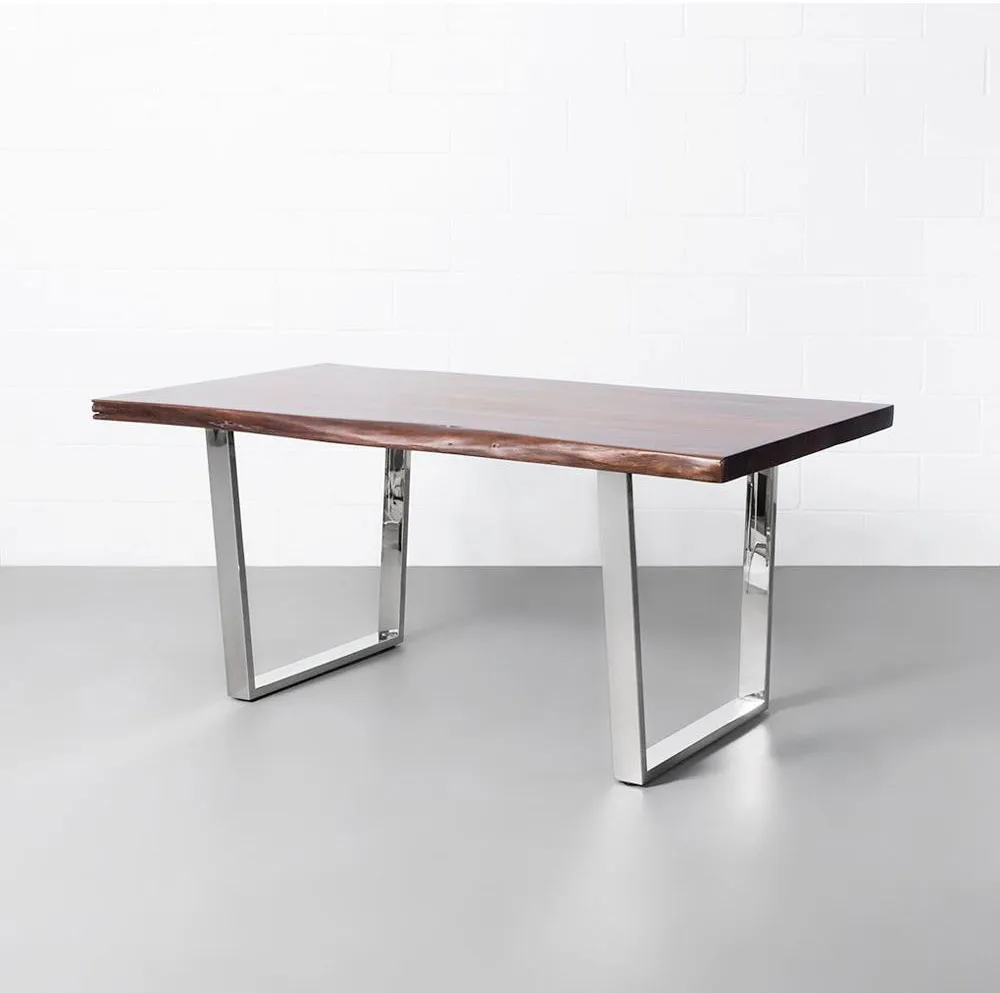 Modern Restaurant Bench Desk Metal Coffee Dining X Shape Square Table Legs