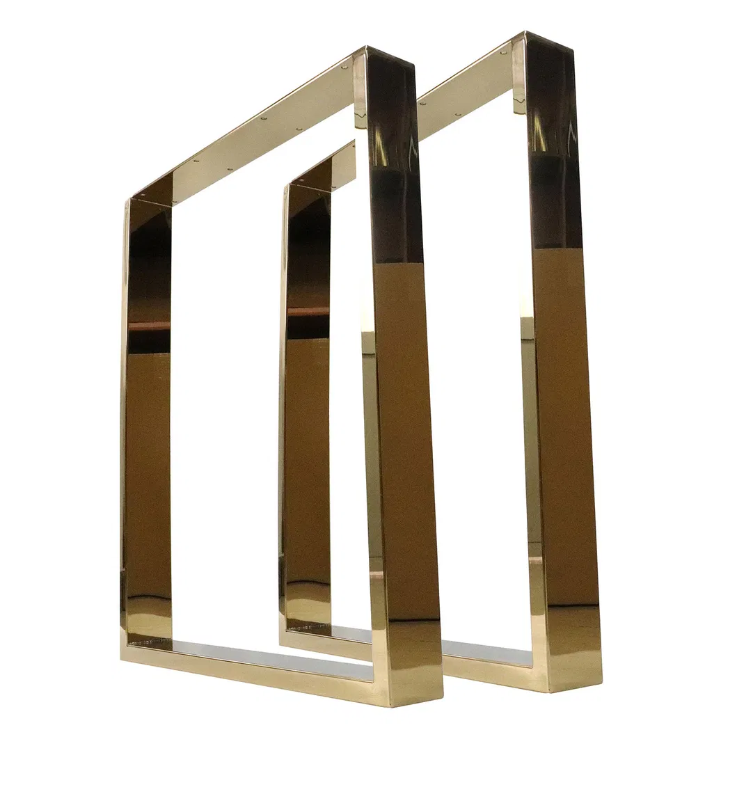 Heavy Duty Modern Furniture Coffee Dining Stainless Steel Metal Table Legs