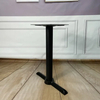 Coffee Shop Furniture Cafe Restaurant Tables Cast Iron Two Tubes Table Base