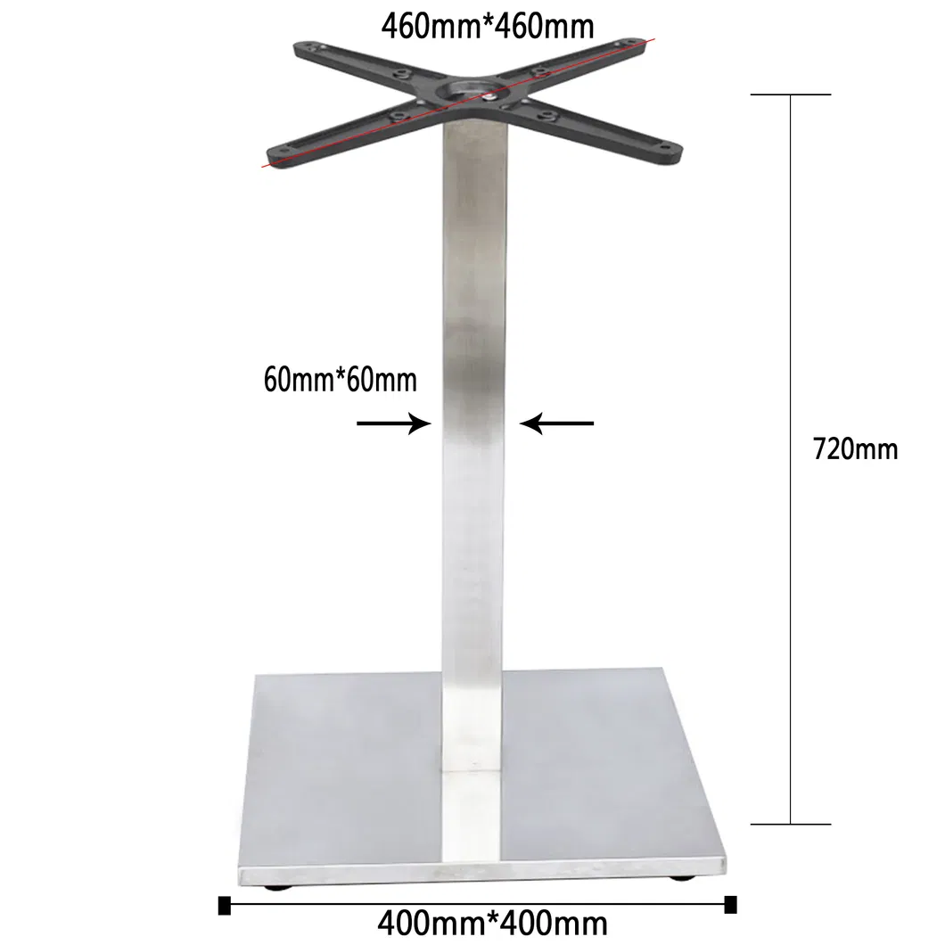 Wholesale Industrial Table Base Metal Gold Base Dining Table