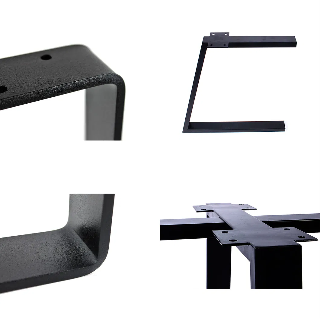 Mirrored Modern Large Pedestal Desk Metal Stainless Steel Chrome Table Base