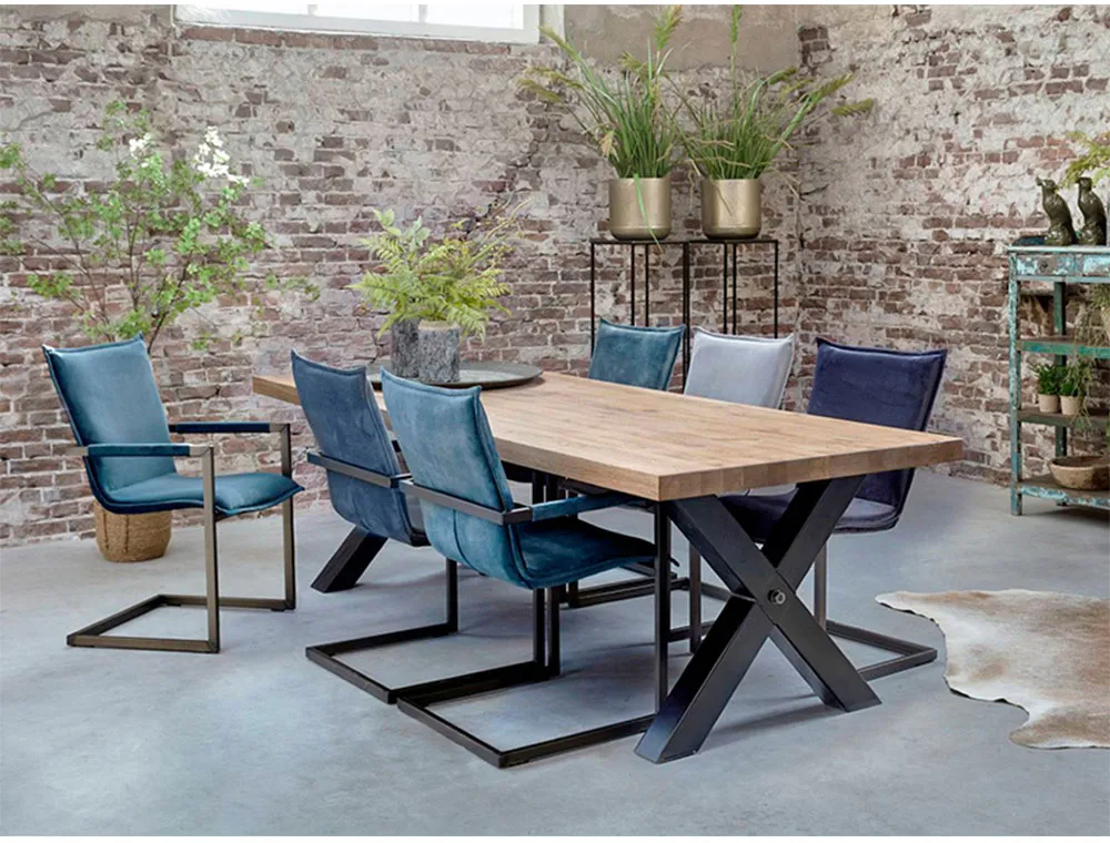 Mirrored Modern Large Pedestal Desk Metal Stainless Steel Chrome Table Base