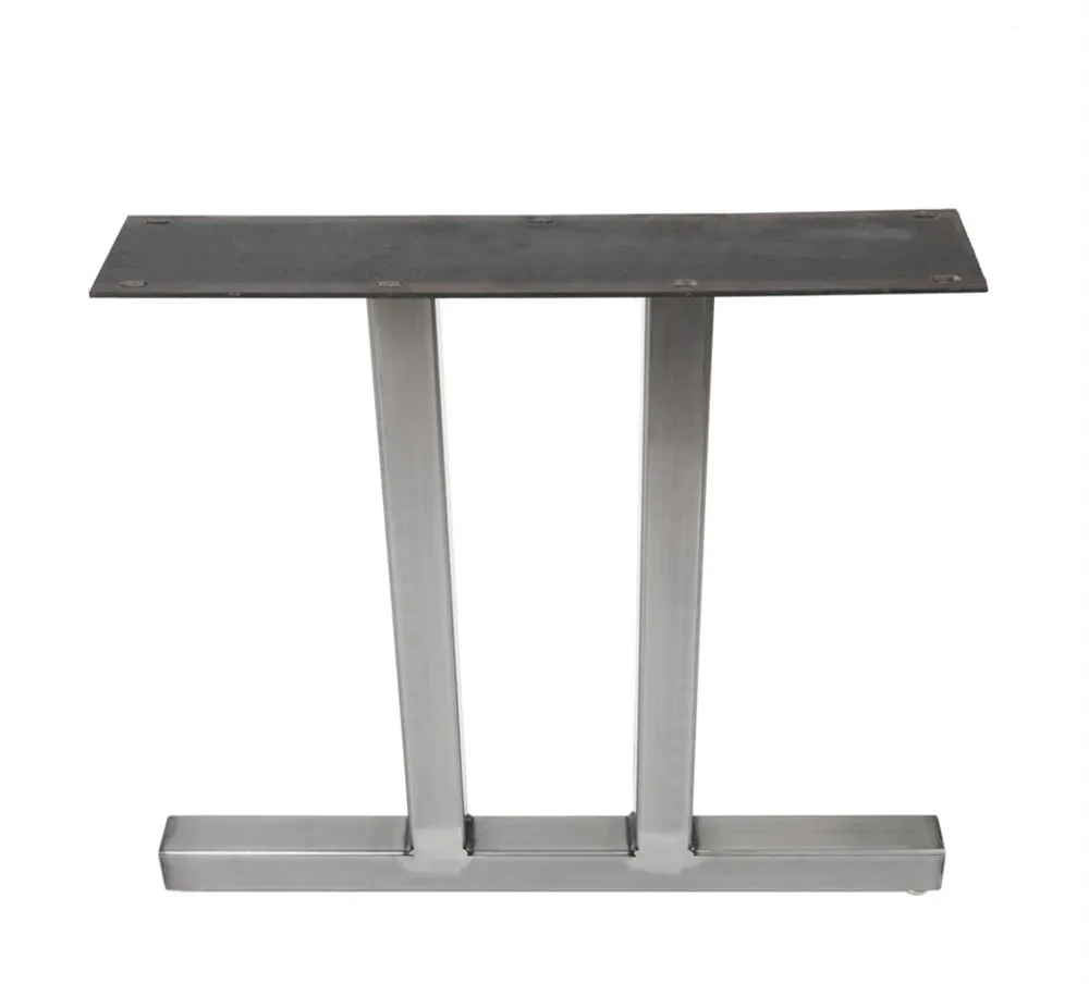 Cheap Price Steel Metal T Shape Stainless Steel Dining Table Legs
