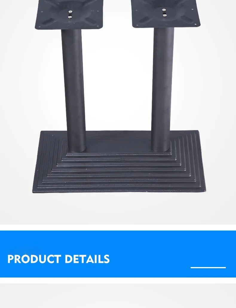 Furniture Round Marble Glass Dining Steel Tulip Cast Iron Crank Table Base