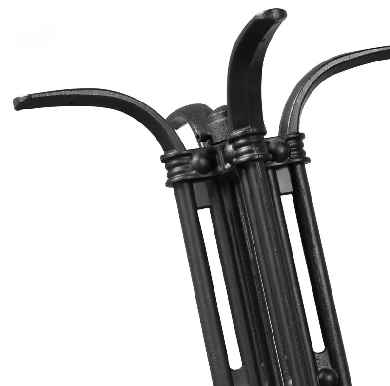 Modern Powder Coated Cast Iron Furniture Desk Leg Coffee Cross Table Leg