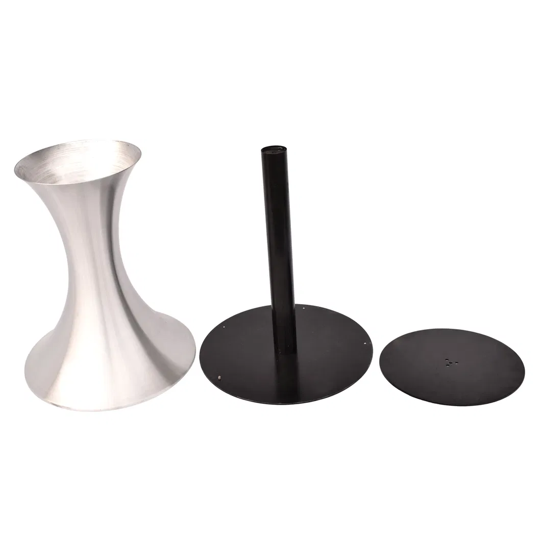 Aluminum Alloy Tulip Table Legs Custom Round Base Dining Table Leg