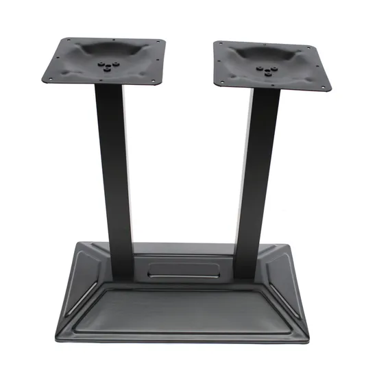 Wholesale Ornamental Textured Bottom Well Manufactured Powder Coated Cast Iron Table Legs