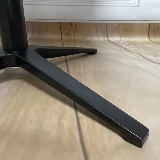 Outdoor Aluminum Alloy Table Legs Black Dining Table Base for Restaurant