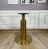 Manufacturer Wholesale Commercial Hot Selling Gold Dining Table Base for Hotel