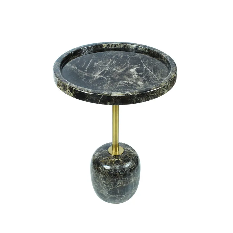 Wholesale Custom Home Furniture Nordic Small Coffee Table Marble Top Side Table