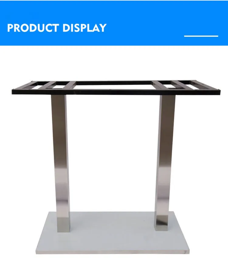 Restaurant Bar Coffee Dining Tulip Cast Iron Metal Dining Table Base