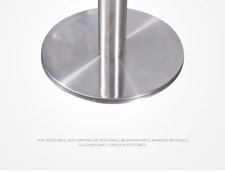 Cross Dining Large Pedestal Dining Metal Stainless Steel Restaurant Furniture Base