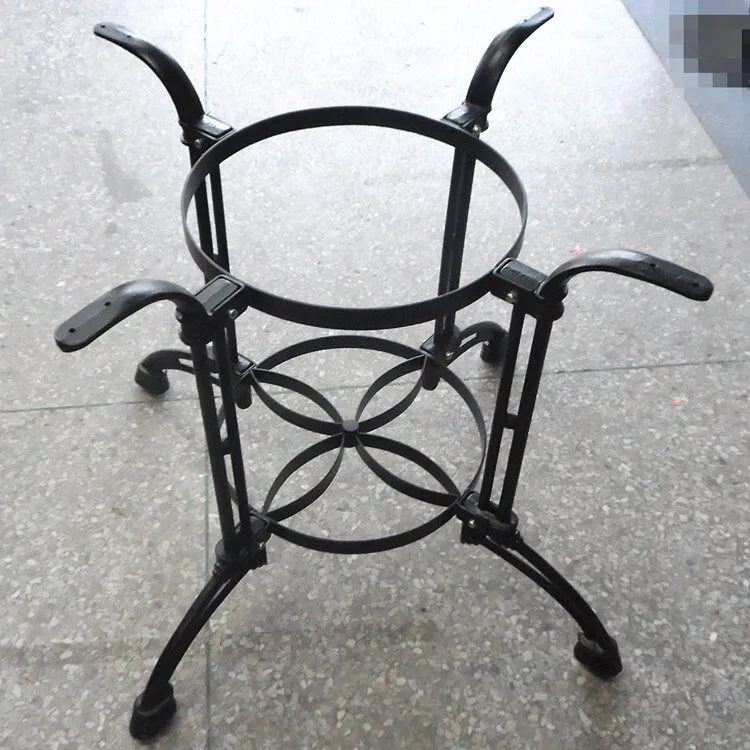 Antique Ornamental Wourght Cast Iron Table Legs for Restaurant Diner Table