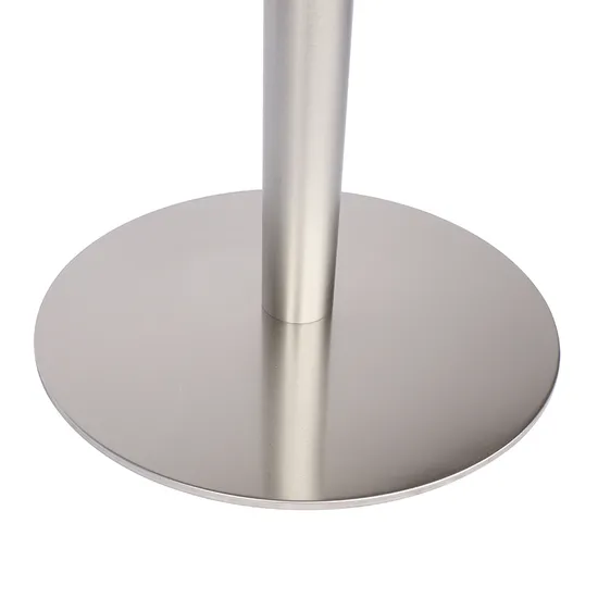 Modern Furniture Factory Stainless Steel Bar Round Table Base
