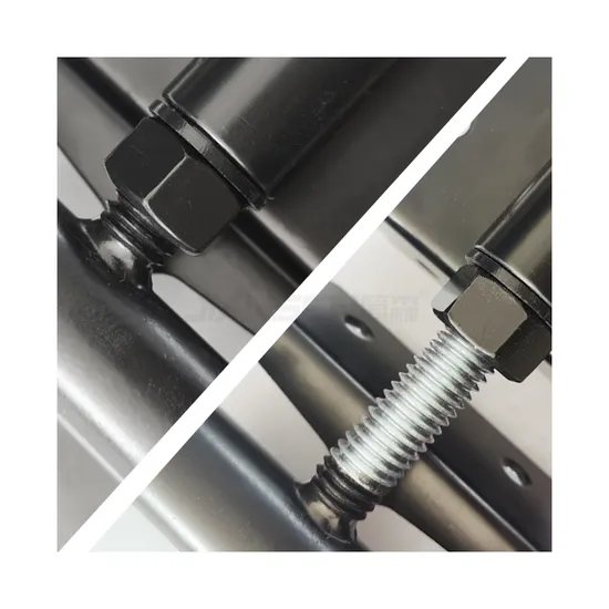 Morden Black Vinyl PVC Gate Hinges with a 90 Degree