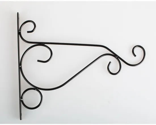 Garden Heavy Duty Metal Brackets Hanging Plants Bracket Hook for Bird Feeders