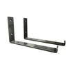 Shelf Brackets Thicken Iron L-Shaped Right Angle Corner Brace for Wall Hanging