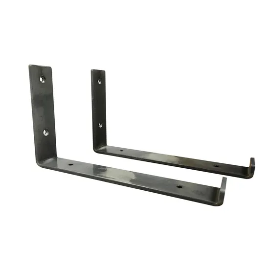 Shelf Brackets Thicken Iron L-Shaped Right Angle Corner Brace for Wall Hanging
