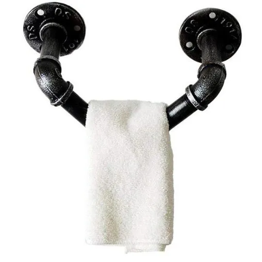 Funny Wall Mounted Bathroom Toilet Water Tube Paper Holder Shelf Bracket