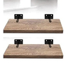 12 Inches I Shape Floating Pipe Shelf Mounting Brackets with Invisible Design