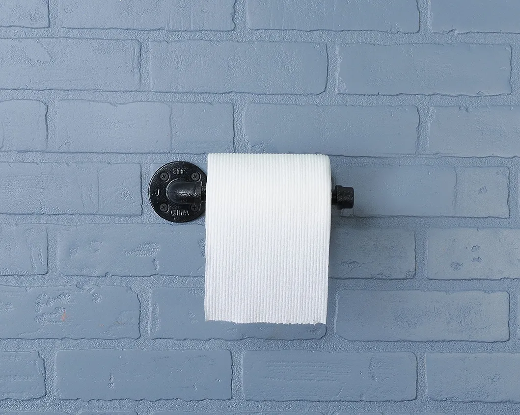 Kitchen Paper Towel Rack Stainless Steel Wall Mount Paper Towel Holder Brackets