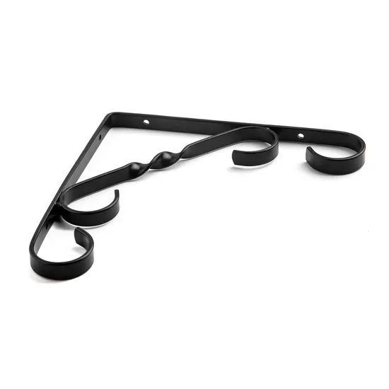 Metal Triangle Shelf Brackets Wall Fixed Load Bearing Shelf Support Brackets