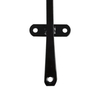 Outdoor Garden Metal Wall Hanging Plant Bracket Triangle Bracket with Rod