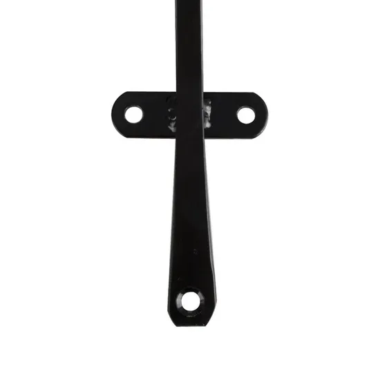 Outdoor Garden Metal Wall Hanging Plant Bracket Triangle Bracket with Rod