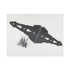 Wood & PVC Fence Iron Two Sided Gate Latch Garden Fence Gate Latch