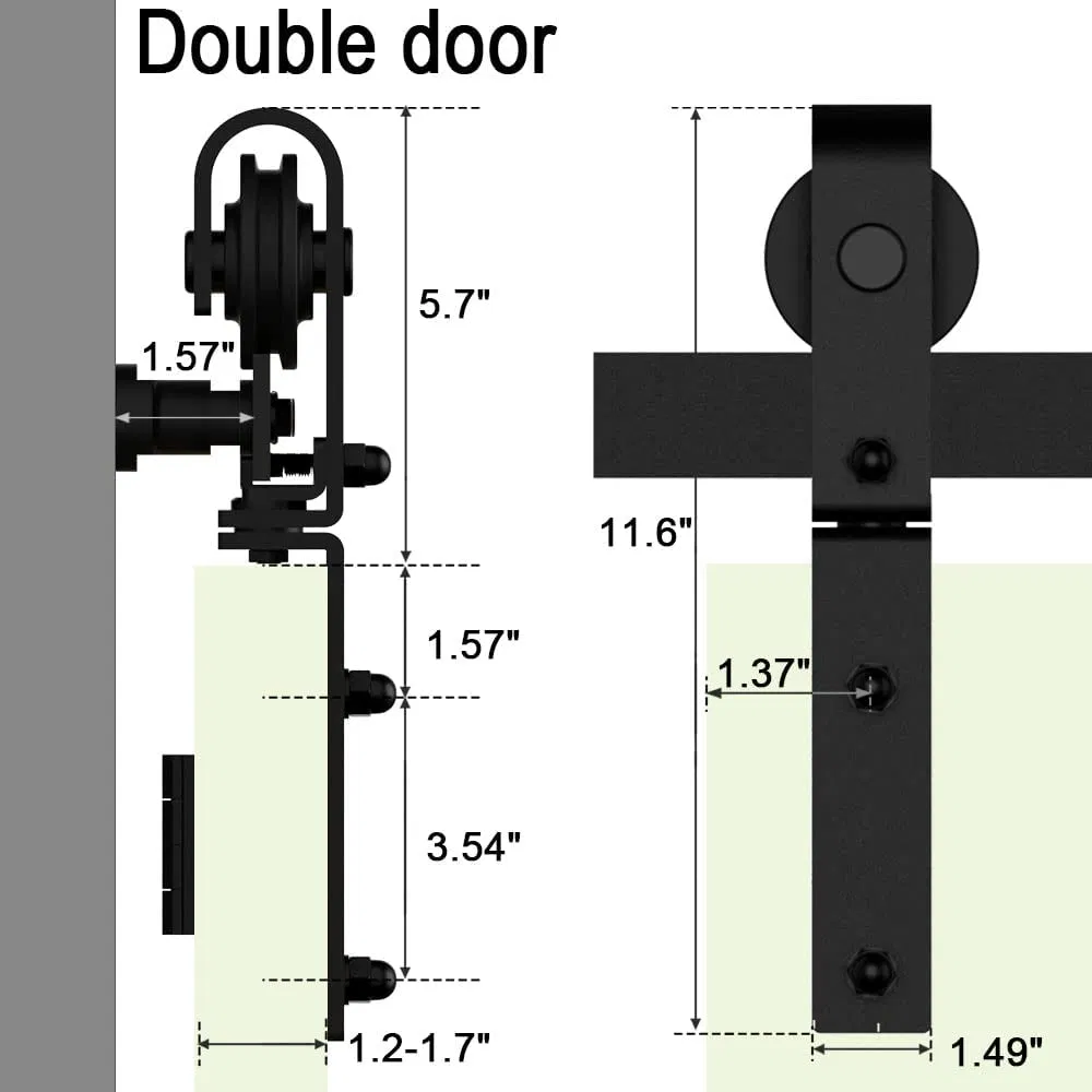 Barn Door Bifold Kits Brass Accordion Doors Folding Sliding Bifold Door Hardware