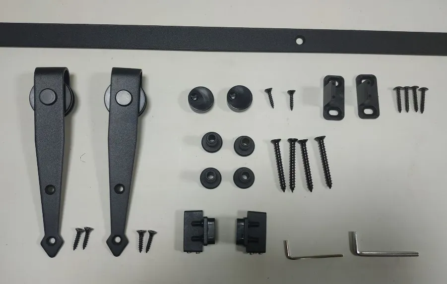 Cabinet Doors Mini Barn Door Hardware Kits with Soft Close Option