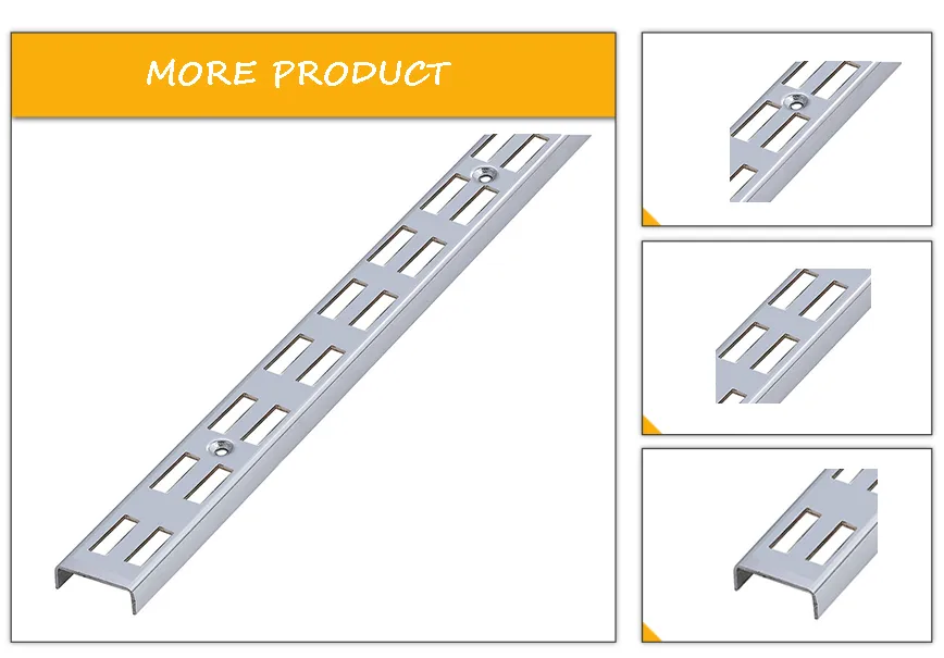 AA Column Slotted Strippings Hooks, Rack, Brackets, Clothes Hangers, Shelves