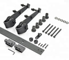 Rustic Sliding Barn Door Hardware Flat Carbon Flat Track Sliding Door System