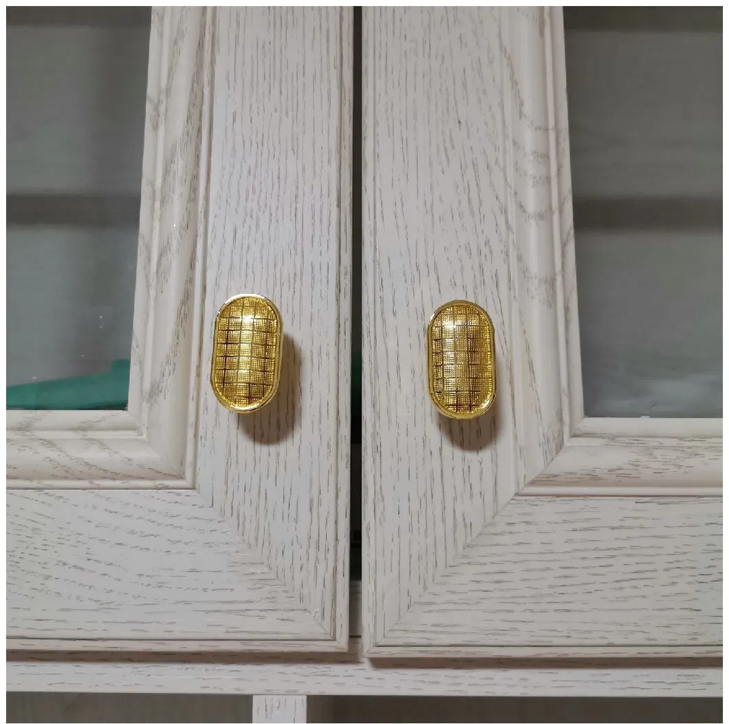 Single-Hole Zinc Alloy Handle Cabinet Door Drawer Handle