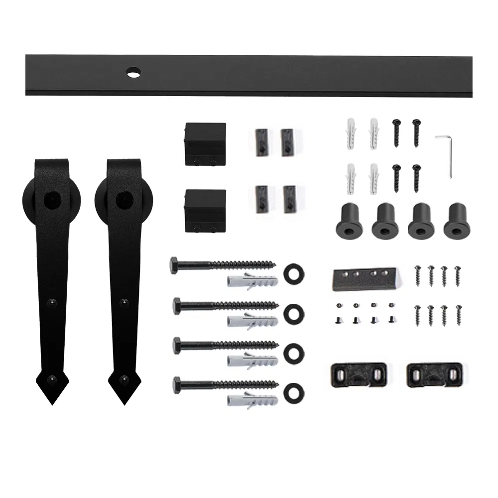 Steel Sliding Wholesale Barn Door Hardware System Concealed Sliding Door Hardware